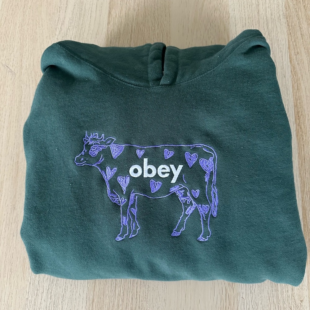 Obey Cow Hoodie
